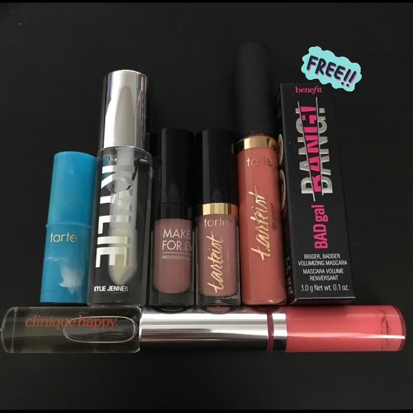 Lot of lip products